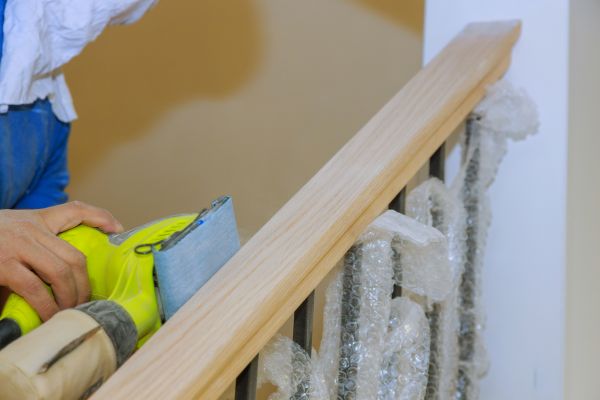 Handrail Sanding in Chattanooga
