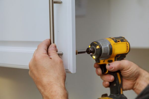 Cabinet Knob Installation in Chattanooga